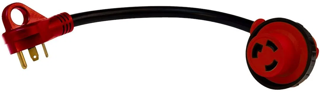 A10-3030D90VP – VALTERRA LLC Power Cord Adapter, For Connecting RV Power Inlet To Standard Power Source 30 Amp Male T...